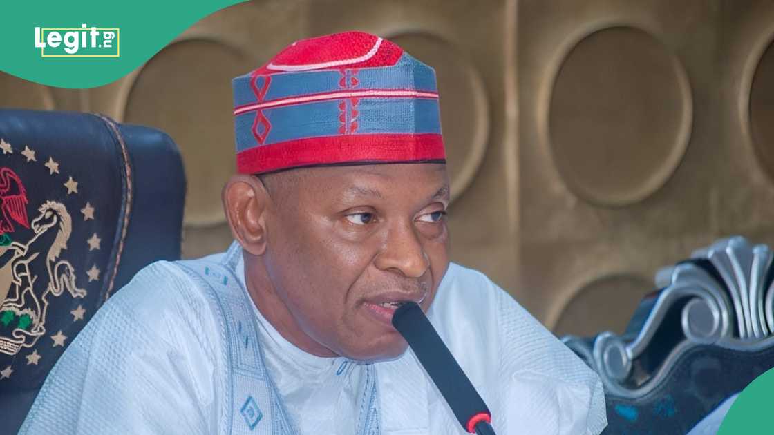 Kano state governor. Kano state governor.