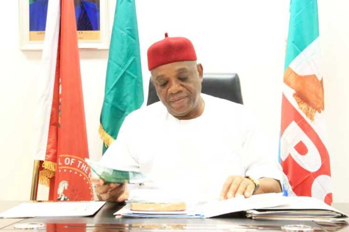 Kalu has declared his presidential ambition Kalu has declared his presidential ambition