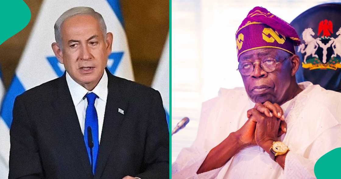 Netanyahu da shugaban kasa, Bola Tinubu. Netanyahu da shugaban kasa, Bola Tinubu.