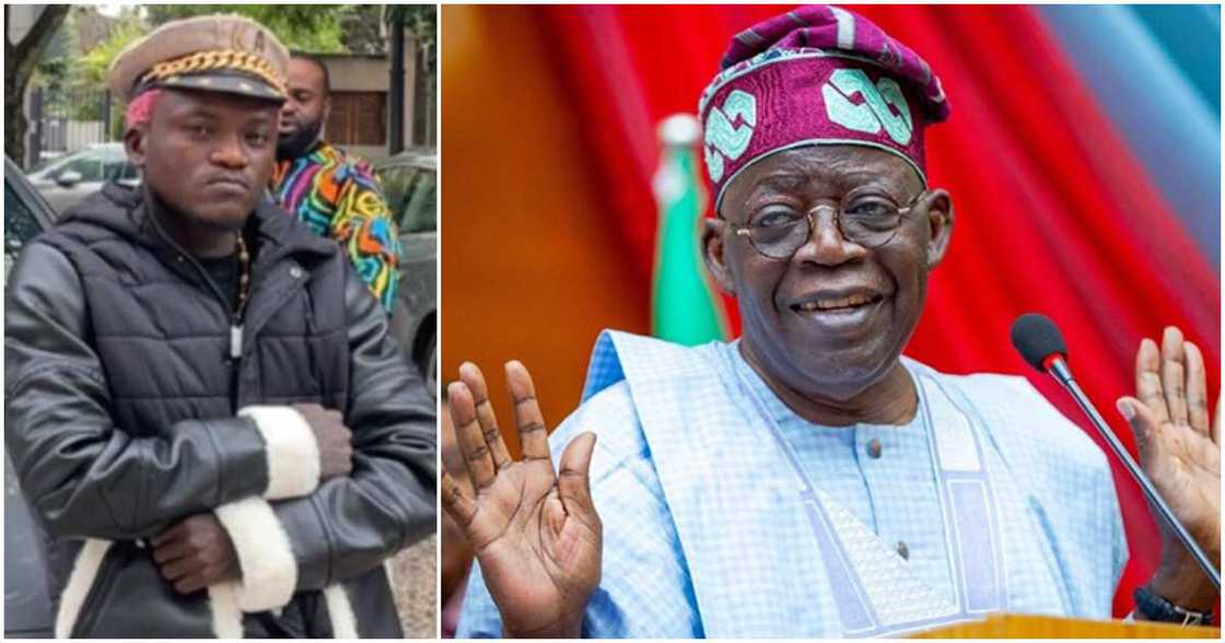 Portble Zazu, Bola Tinubu, 2023, France Portble Zazu, Bola Tinubu, 2023, France