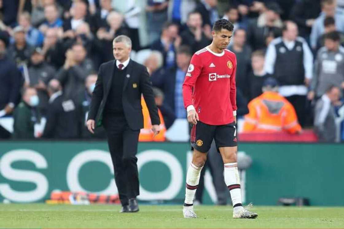 Ronaldo frustrated as Solskjaer set to make changes to Man United's tactics after loss to Man City Ronaldo frustrated as Solskjaer set to make changes to Man United's tactics after loss to Man City