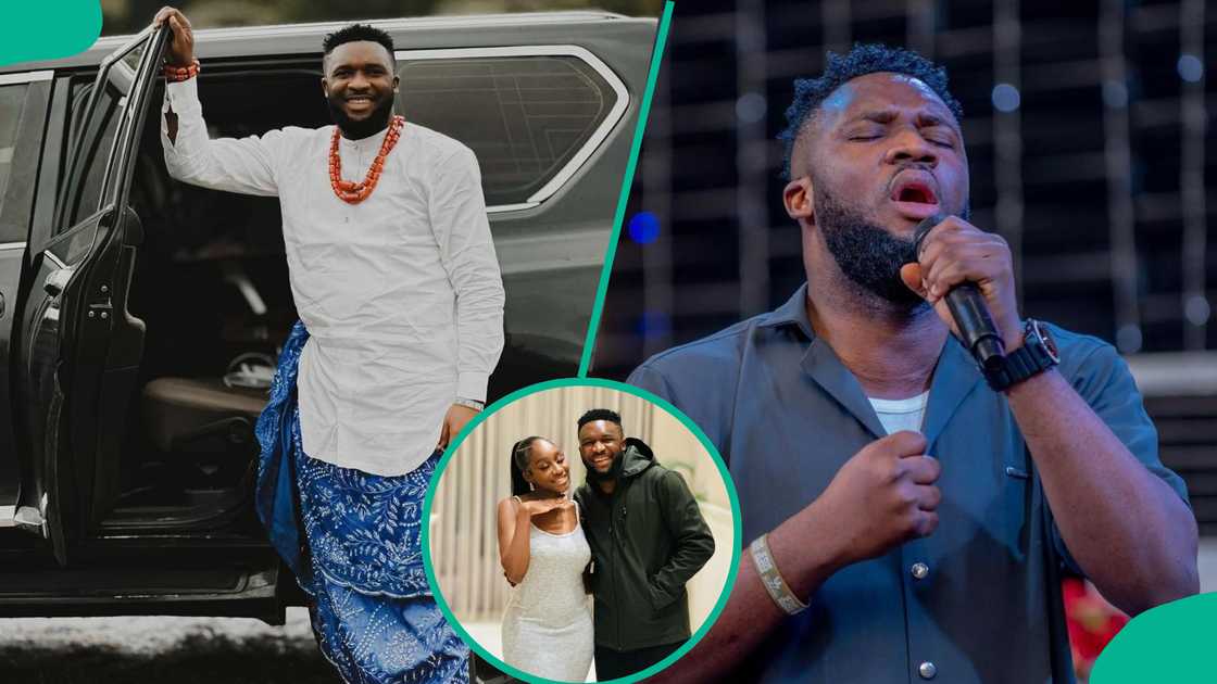 Ebuka Songs shares new pictures. Ebuka Songs shares new pictures.