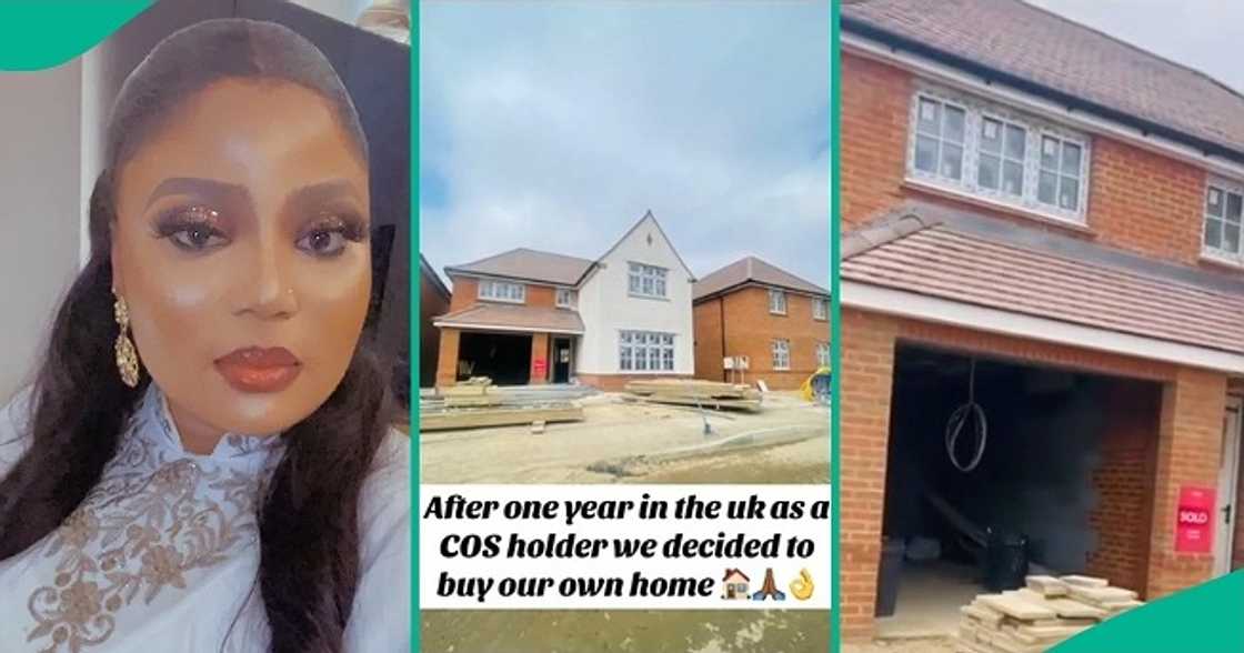 Nigerian woman and family acquire house in UK after 1 year Nigerian woman and family acquire house in UK after 1 year