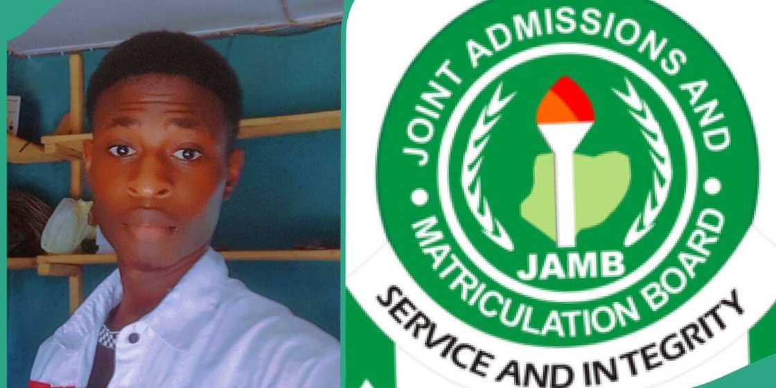 Boy shares his JAMB result online, wonders if he can get political science admission