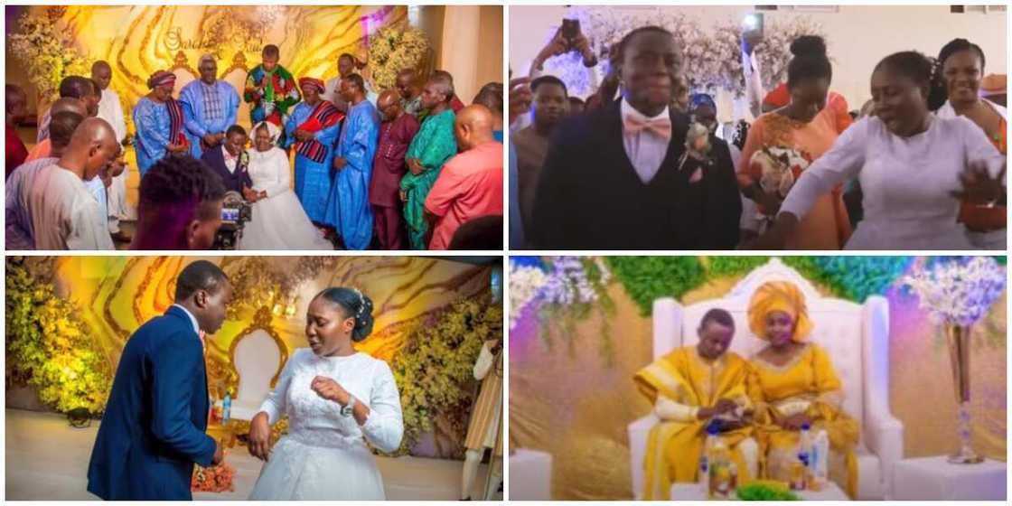 Photos, video from a glamourous Deeper Life Church wedding causes huge stir on social media Photos, video from a glamourous Deeper Life Church wedding causes huge stir on social media
