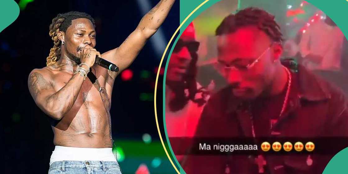 Clips of Asake flaunting his new look trends Clips of Asake flaunting his new look trends
