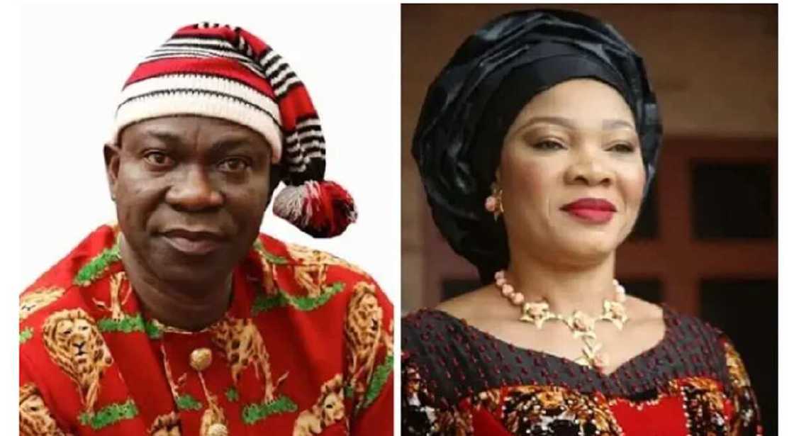 Ekweremadu da matarsa Beatrice. Ekweremadu da matarsa Beatrice.