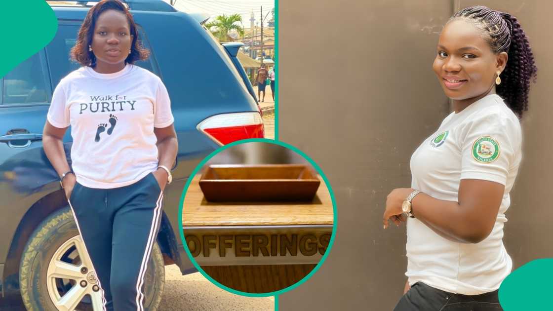 Nigerian lady gives such N500,000 for seed offering Nigerian lady gives such N500,000 for seed offering