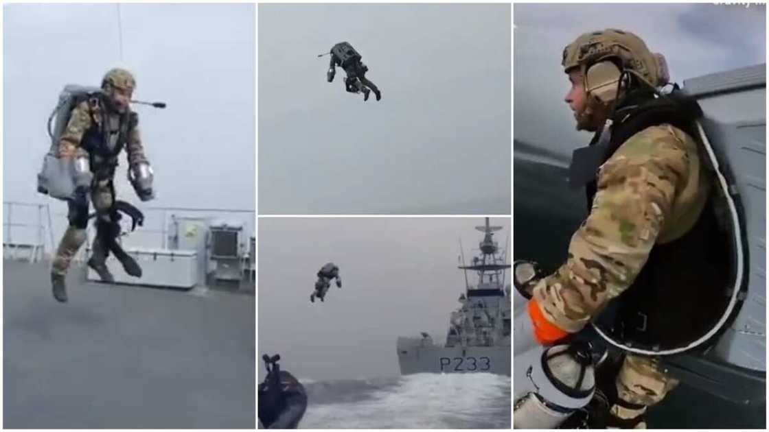 UK Army tests suit that can make their soldiers fly in the air, video stirs reactions UK Army tests suit that can make their soldiers fly in the air, video stirs reactions