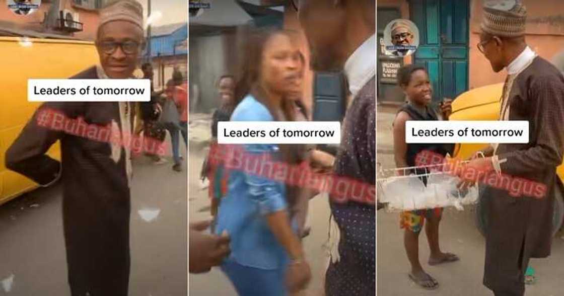 President Buhari's look-alike President Buhari's look-alike