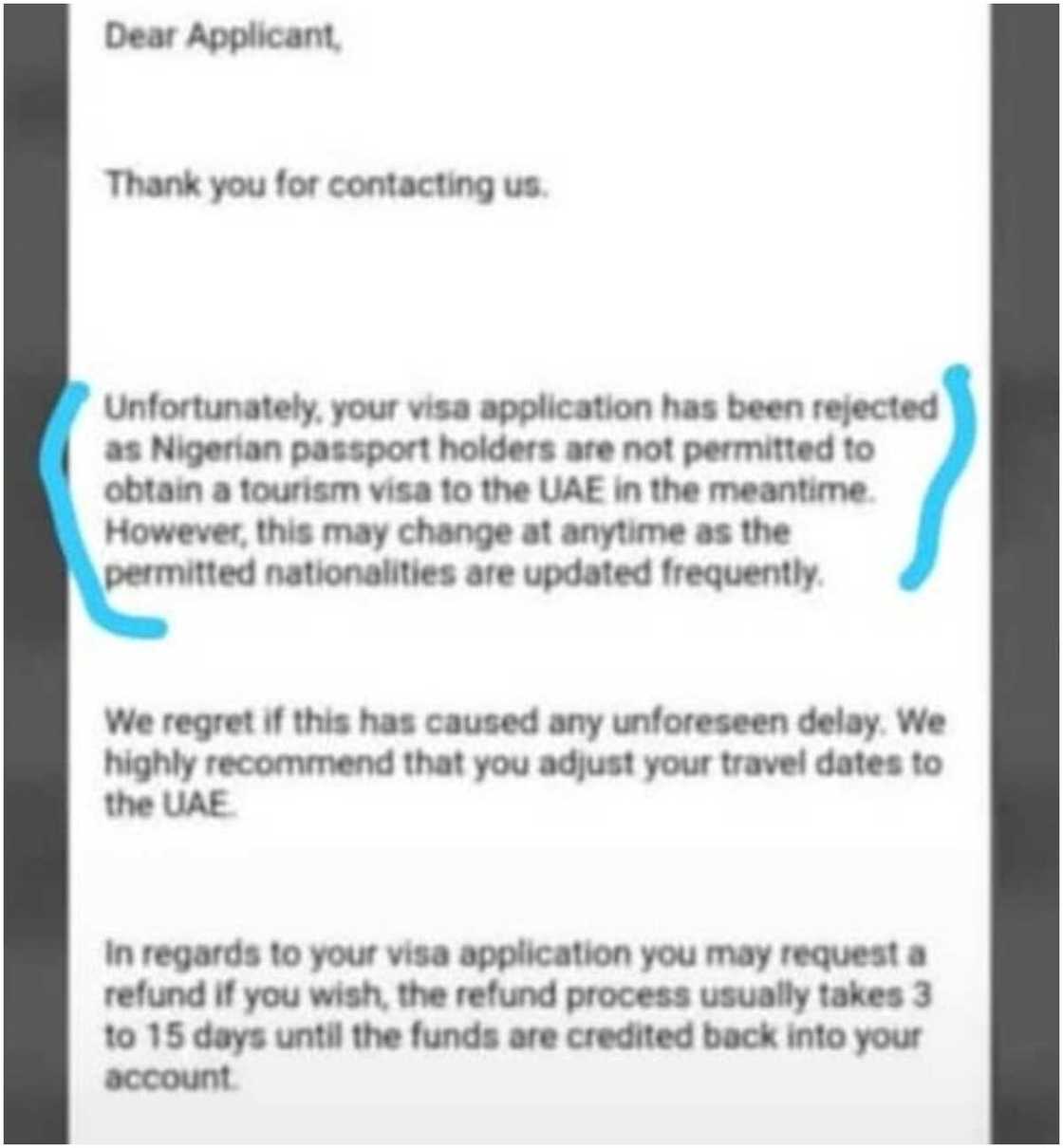 Dubai companies exclude Nigerian applicants from vacancies Dubai companies exclude Nigerian applicants from vacancies