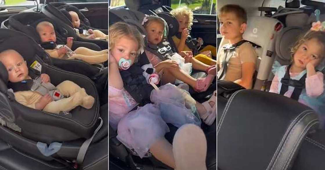 Mum of 5 shows off kids, triplets Mum of 5 shows off kids, triplets