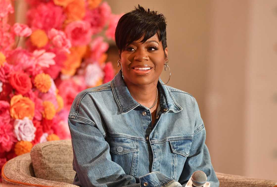 Fantasia Barrino speaks onstage during the Hallmark Mahogany Honors Brunch at InterContinental Buckhead Atlanta in Atlanta Fantasia Barrino speaks onstage during the Hallmark Mahogany Honors Brunch at InterContinental Buckhead Atlanta in Atlanta