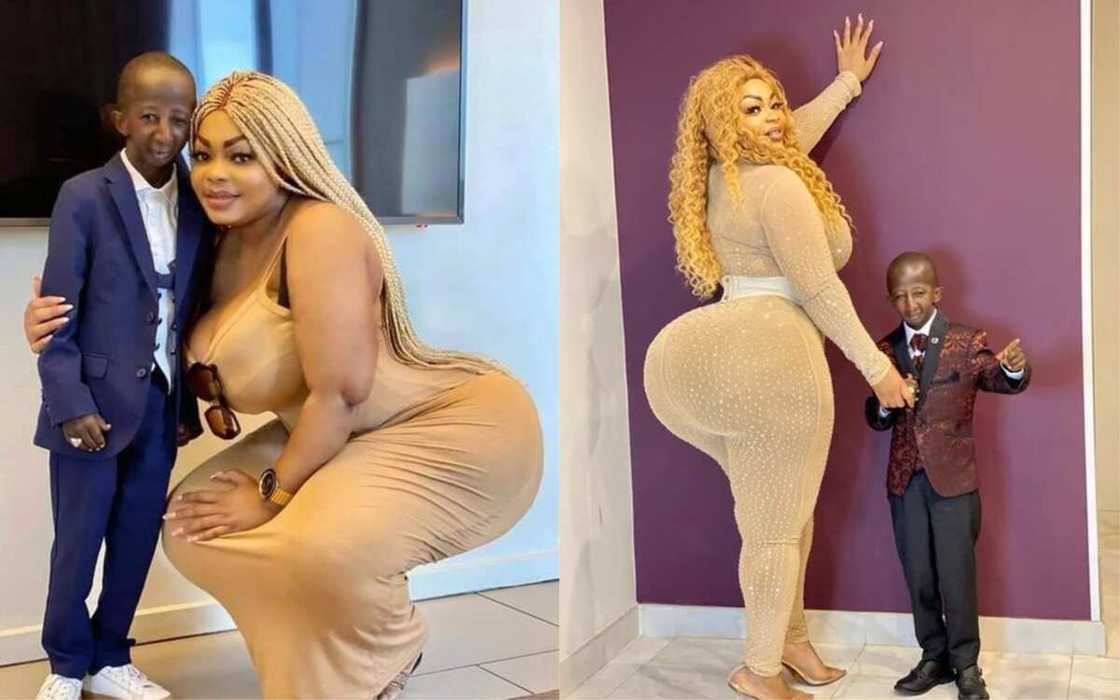 Hotunan Grand P yayin da ya ke bayyana kaunarsa ga rusheshiyar budurwarsa Hotunan Grand P yayin da ya ke bayyana kaunarsa ga rusheshiyar budurwarsa