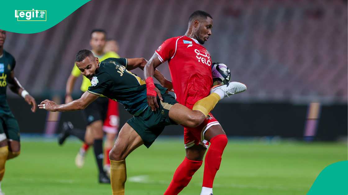 Odion Ighalo, Al-Wehda, Al-Kholood, King Abdul Aziz Stadium, Mecca, Saudi Arabia. Odion Ighalo, Al-Wehda, Al-Kholood, King Abdul Aziz Stadium, Mecca, Saudi Arabia.