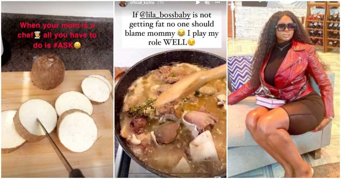 Ka3na's daughter requests for pounded yam Ka3na's daughter requests for pounded yam