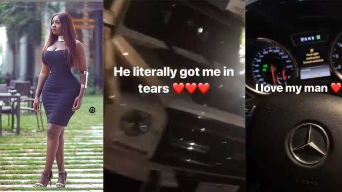 Actress Shyngle receives a Brabus from her man Actress Shyngle receives a Brabus from her man