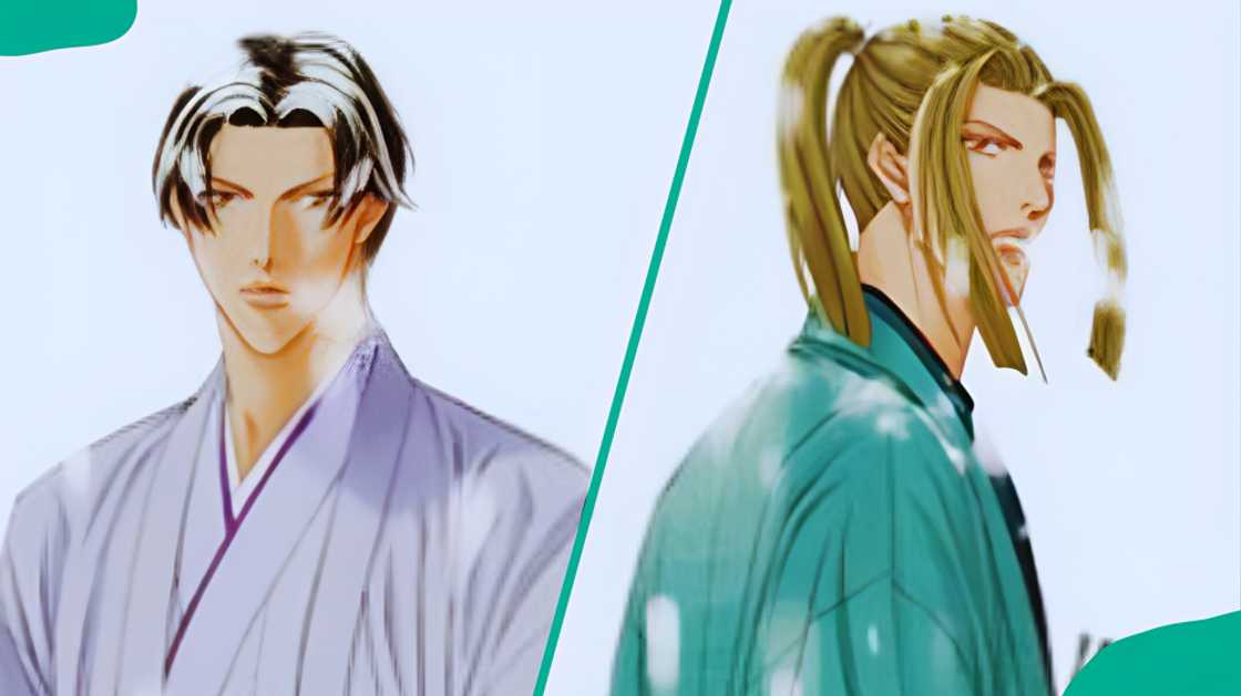 Fuyu no Semi's main character, Kusaka and Keiichirou Akizuki Fuyu no Semi's main character, Kusaka and Keiichirou Akizuki