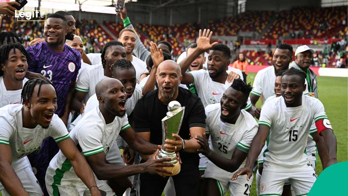 Super Eagles, Nigeria, Eric Chelle, 2025 Unity Cup, Jamaica, Football. Super Eagles, Nigeria, Eric Chelle, 2025 Unity Cup, Jamaica, Football.