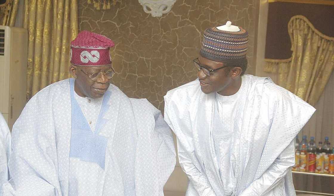 Tinubu ya ziyarci Buni domin yi masa ta'aziyar rasuwar Hajiya Fatima Yuram Tinubu ya ziyarci Buni domin yi masa ta'aziyar rasuwar Hajiya Fatima Yuram