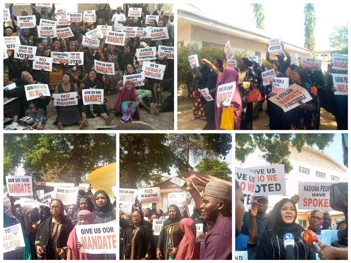 Zanga-zanga a Kaduna. Zanga-zanga a Kaduna.