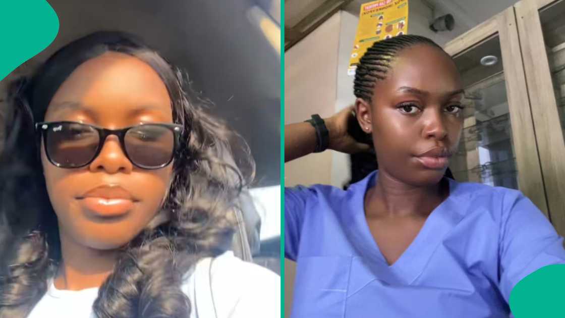 Nurse says she is earning N50,000 as salary. Nurse says she is earning N50,000 as salary.