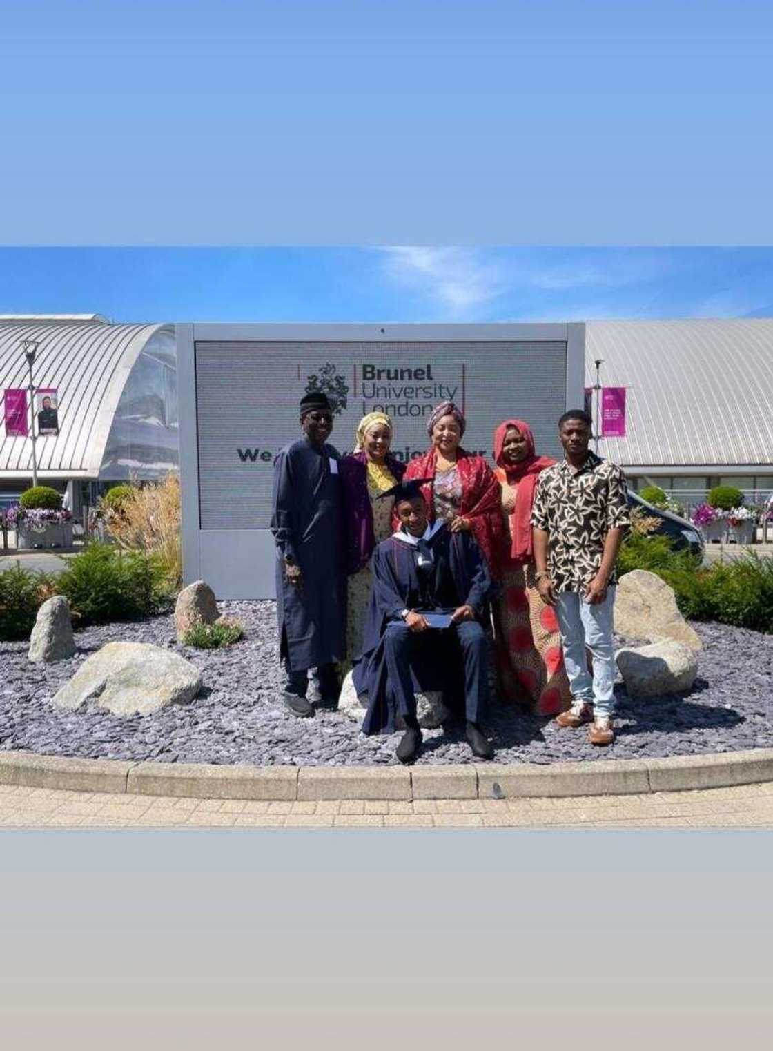 Badaru's son graduates from UK university Badaru's son graduates from UK university
