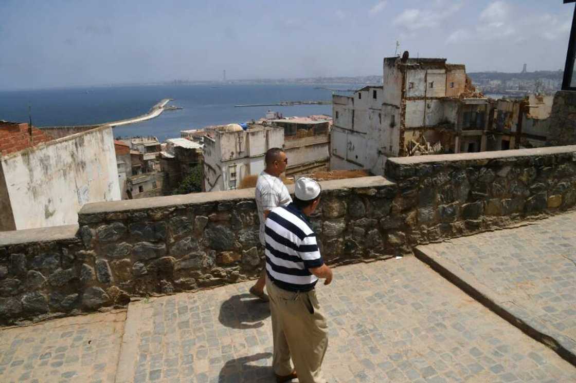 Casbah restoration work first started right after Algeria's independence from France in 1962 Casbah restoration work first started right after Algeria's independence from France in 1962