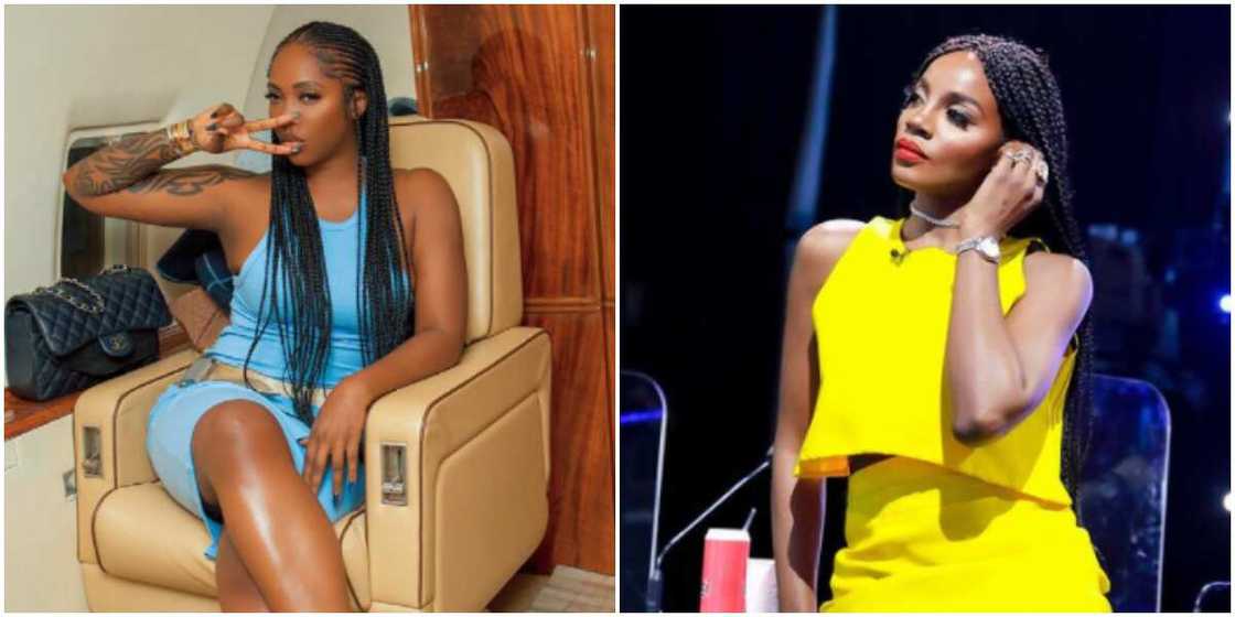 Tiwa Savage and Seyi Shay Tiwa Savage and Seyi Shay