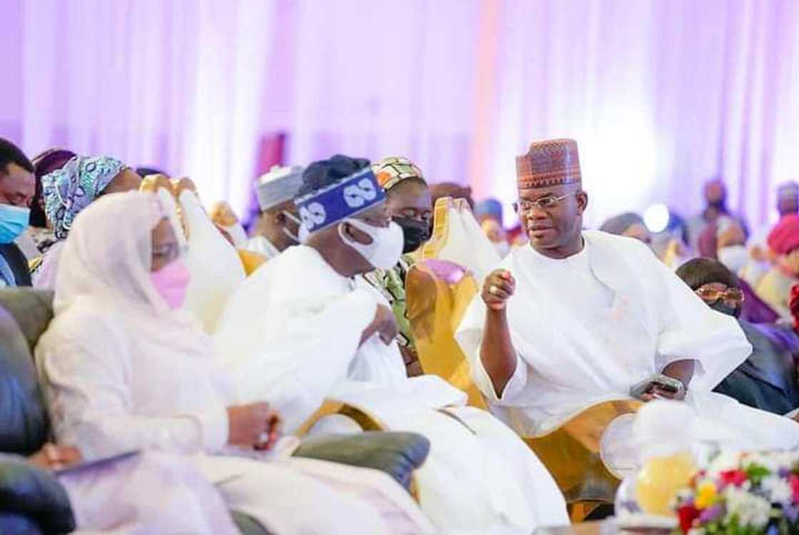 Gwamnan Kogi da Tinubu Gwamnan Kogi da Tinubu