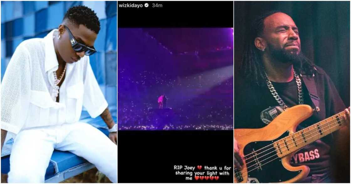 Wizkid mourns Joeybass