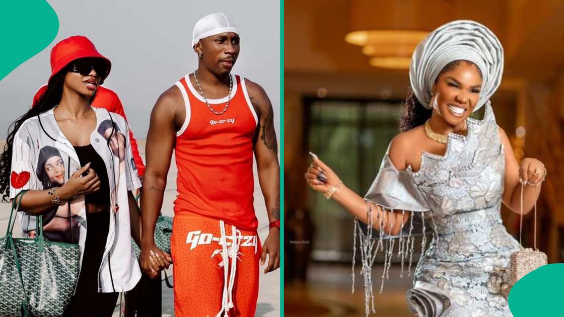 Juma Jux shares what Iyabo Ojo gave him. Juma Jux shares what Iyabo Ojo gave him.