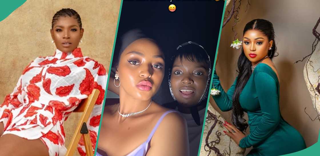 Annie Idibia and Regina Daniels trend online Annie Idibia and Regina Daniels trend online