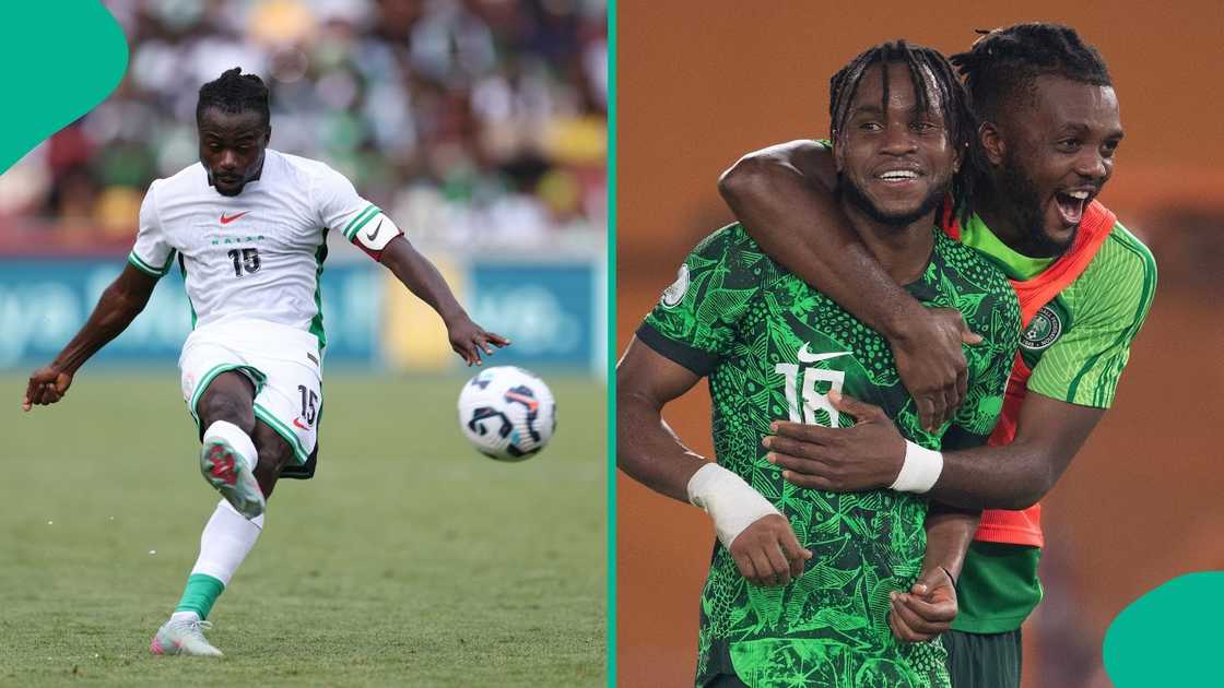 Moses Simon, Ademola Lookman, Nigeria, Super Eagles, South Africa, Free State Stadium.