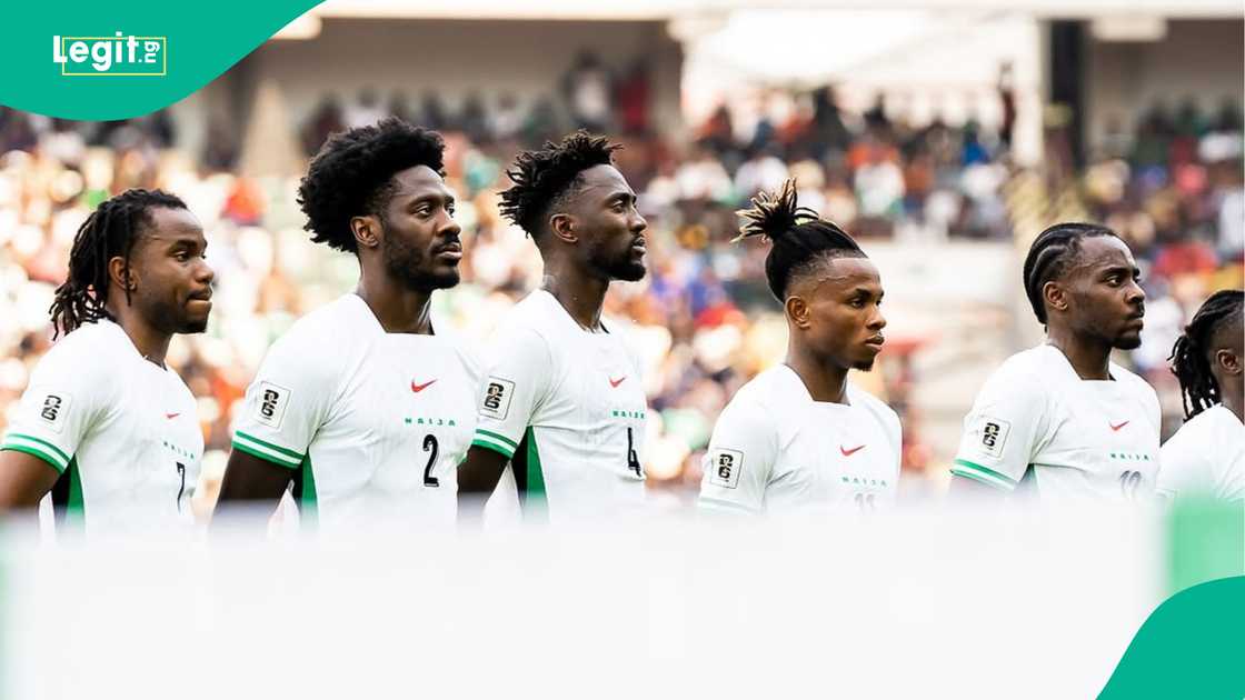 Ademola Lookman, Ola Aina, Wilfred Ndidi, Samuel Chukwueze, Bright Osayi-Samuel, Super Eagles, Godswill Akpabio International Stadium, Uyo. Ademola Lookman, Ola Aina, Wilfred Ndidi, Samuel Chukwueze, Bright Osayi-Samuel, Super Eagles, Godswill Akpabio International Stadium, Uyo.