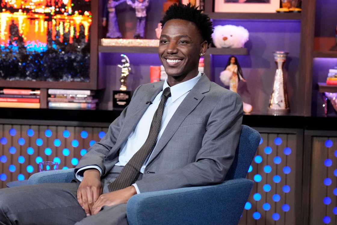 Jerrod Carmichael on Watch What Happens Live With Andy Cohen. Jerrod Carmichael on Watch What Happens Live With Andy Cohen.