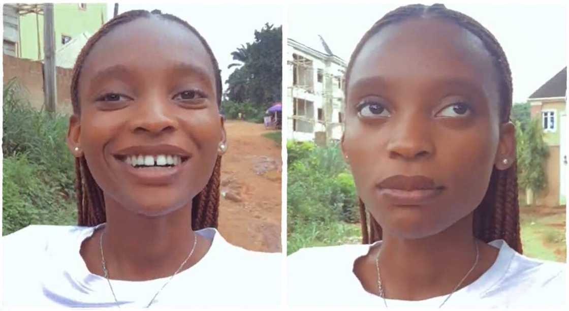 Photos of a lady who can speak the English language using different accents. Photos of a lady who can speak the English language using different accents.