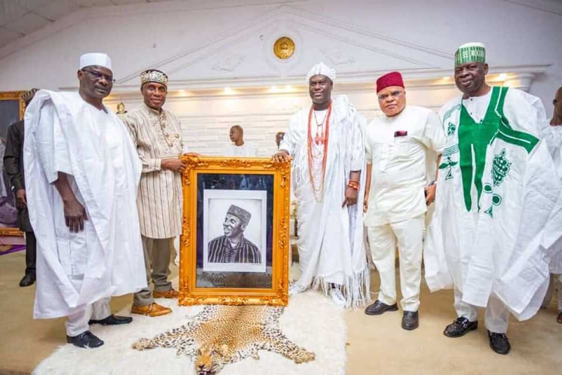 Rotimi Amaechi, Ooni of Ife, Ile-Ife, 2023 presidential election Rotimi Amaechi, Ooni of Ife, Ile-Ife, 2023 presidential election