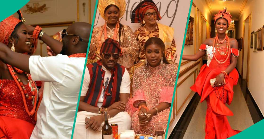 Nigerian music legend 2baba ties the knot with Edo lawmaker Natasha in traditional wedding