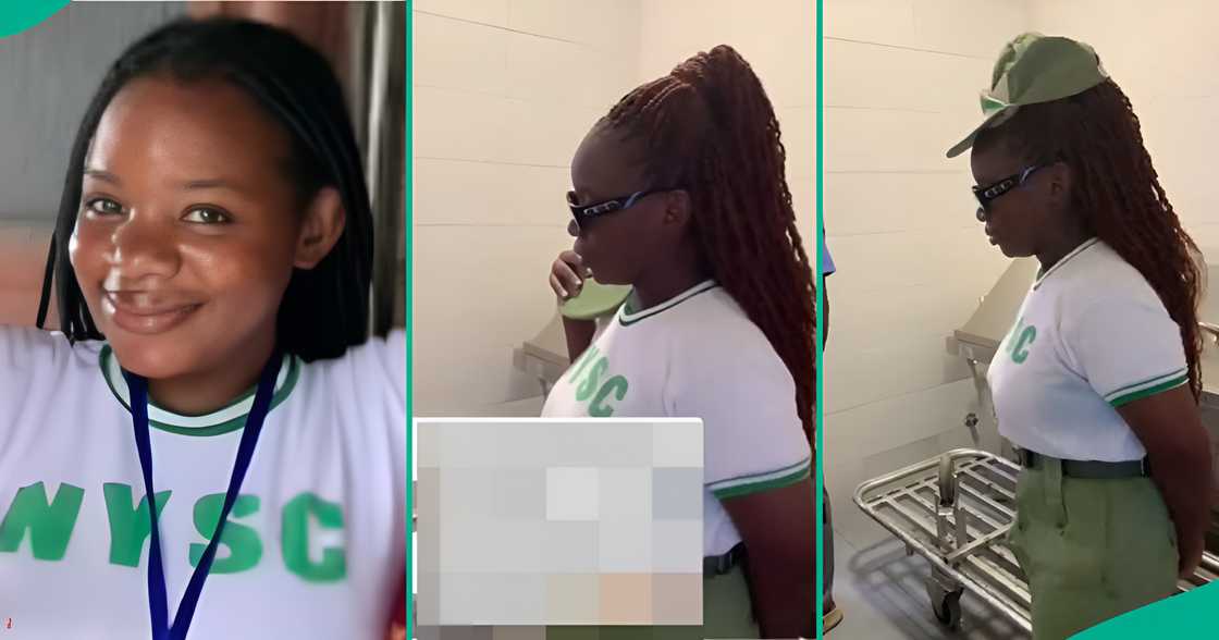 Ayadi Kikelomo, a female NYSC member, trends as she visits her late father's body to bid him a final farewell in an emotional TikTok video. Ayadi Kikelomo, a female NYSC member, trends as she visits her late father's body to bid him a final farewell in an emotional TikTok video.