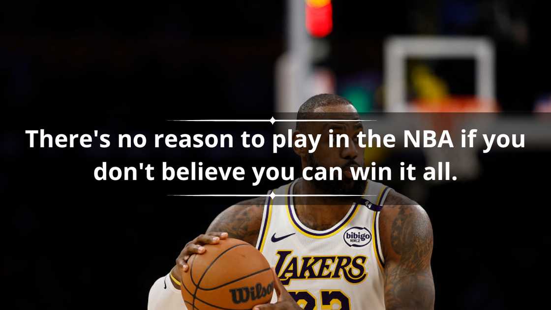 LeBron James quotes on basketball