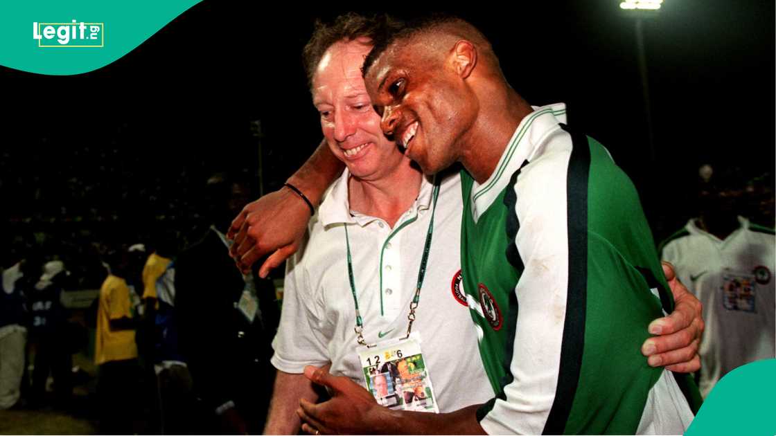 Bonfrere Jo, Sunday Oliseh, AFCON 2000, Super Eagles, Nigeria, Senegal, Ghana Bonfrere Jo, Sunday Oliseh, AFCON 2000, Super Eagles, Nigeria, Senegal, Ghana