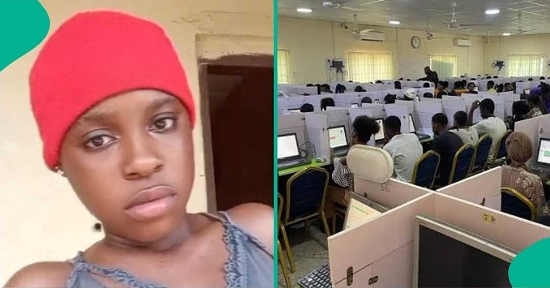Female student who read extensively for JAMB mentions her score. Female student who read extensively for JAMB mentions her score.
