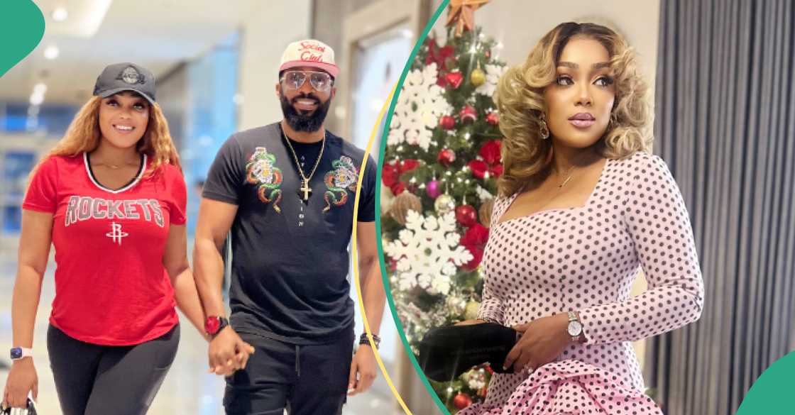 Peggy Ovire and husband Leonard Frederick trend amid their rumoured divorce. Peggy Ovire and husband Leonard Frederick trend amid their rumoured divorce.