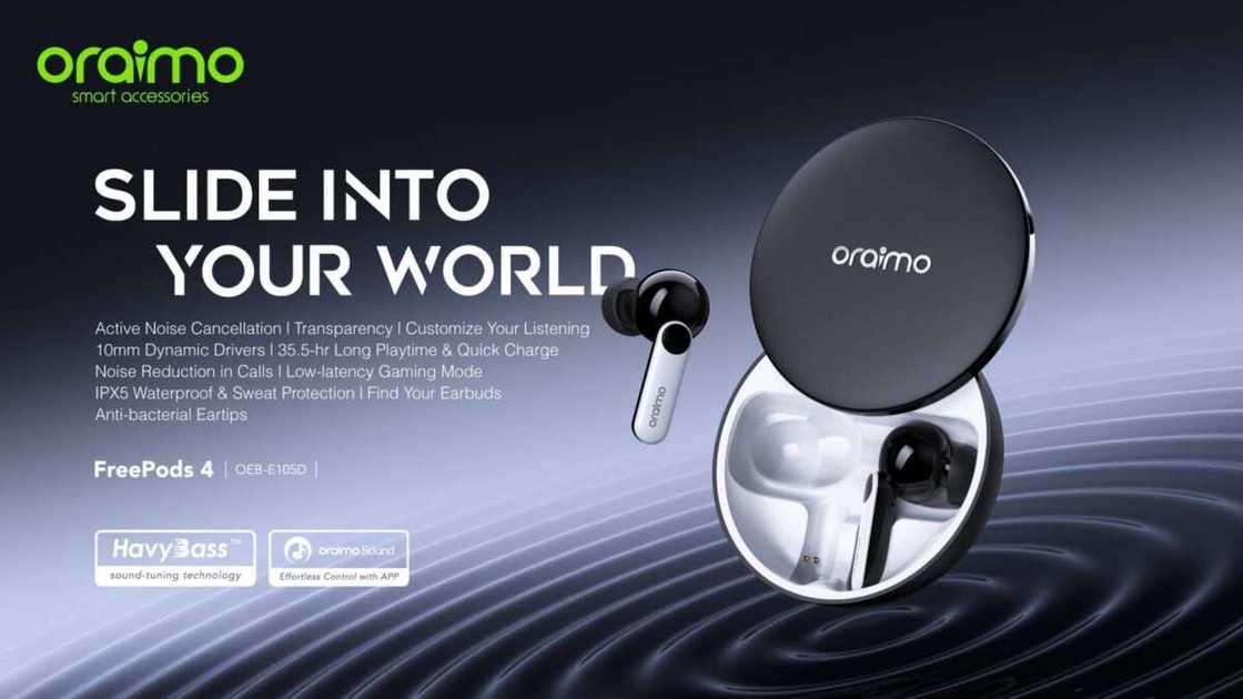 Music, Comfort & AI all in one Piece: Introducing the oraimo FreePods 4