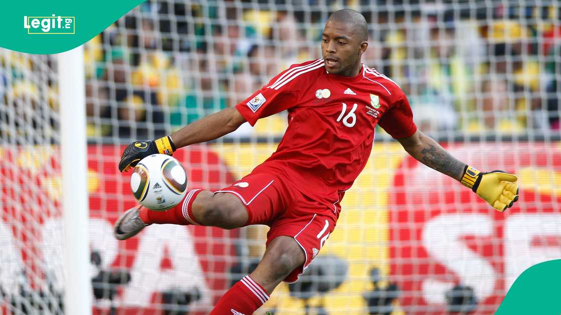Itumeleng Khune is unhappy with the controversy surrounding South Africa World Cup qualifiers. Itumeleng Khune is unhappy with the controversy surrounding South Africa World Cup qualifiers.