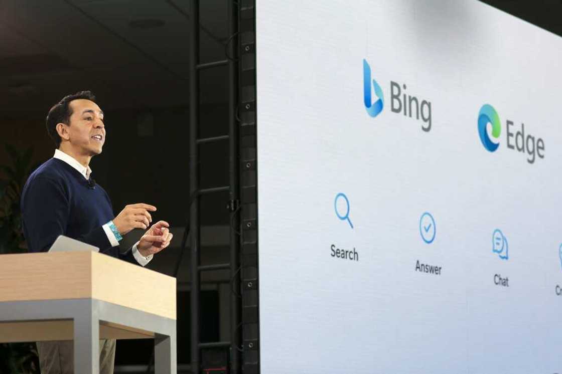 Yusuf Mehdi, a Microsoft vice president of search, said AI was radically improving search technology Yusuf Mehdi, a Microsoft vice president of search, said AI was radically improving search technology
