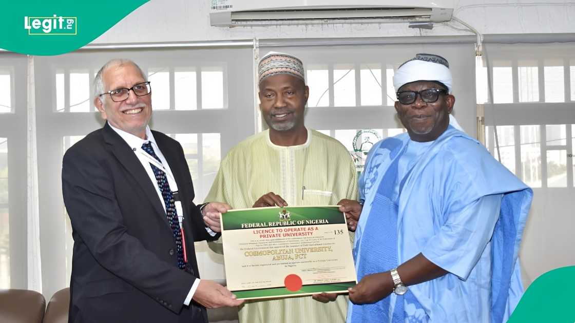 Cosmopolitan University Abuja, NUC permanent licence, Cosmopolitan University licence, Abdullahi Ribadu, Nigerian universities, NUC university accreditation, private universities in Nigeria Cosmopolitan University Abuja, NUC permanent licence, Cosmopolitan University licence, Abdullahi Ribadu, Nigerian universities, NUC university accreditation, private universities in Nigeria
