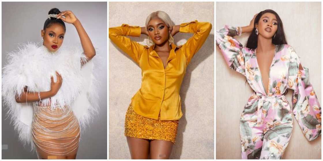 BBNaija Level Up ladies. BBNaija Level Up ladies.