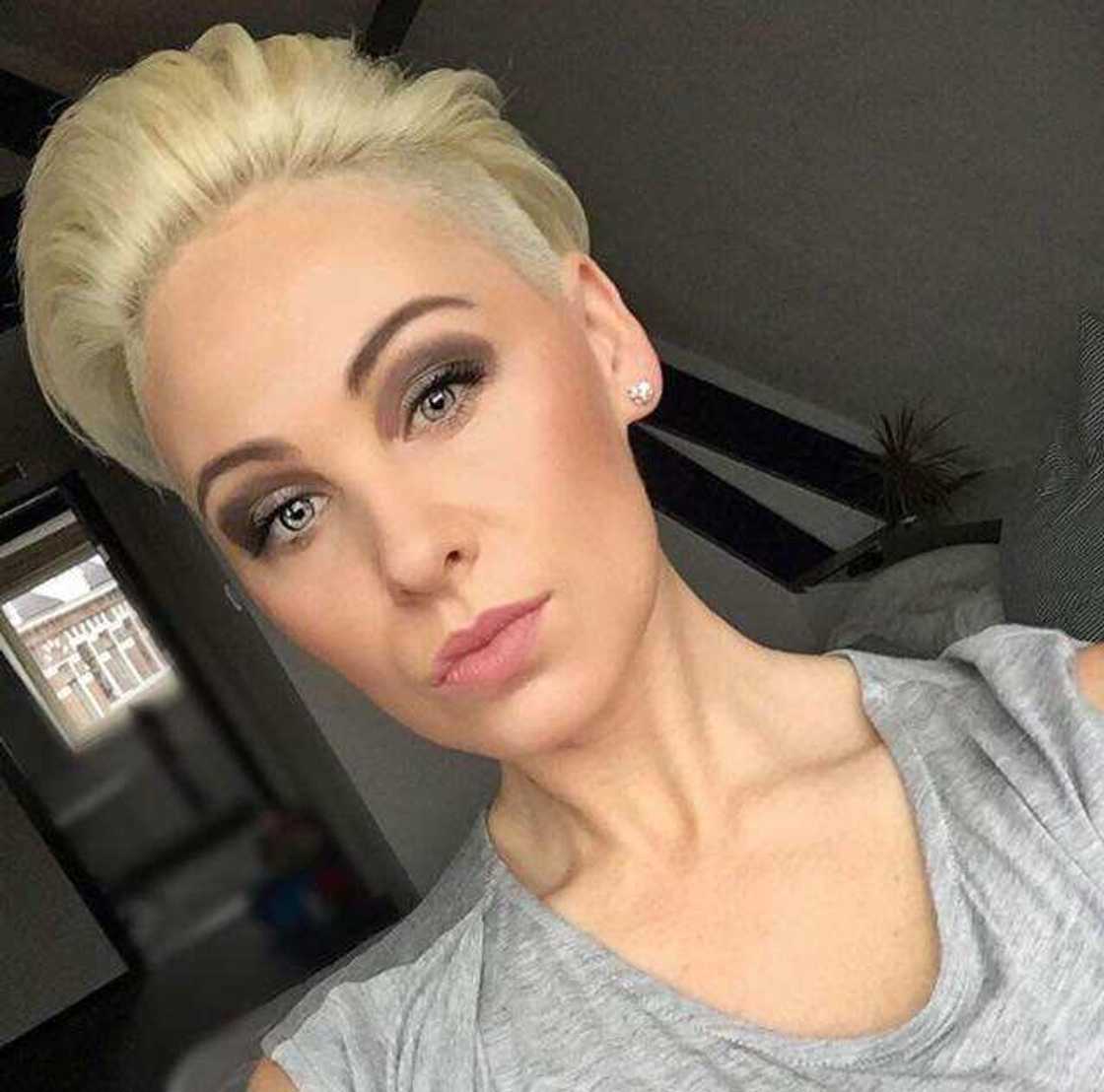 long pixie cut